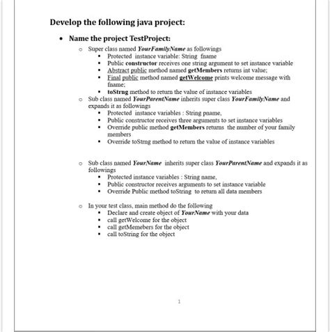 Image result for Java Project Name Example