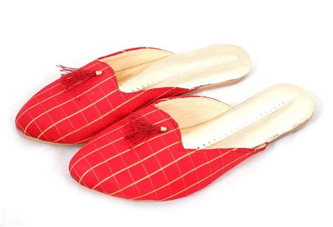 Indian Handicraft Synthetic Women/Girls Casual Rajasthani Style Flat ...