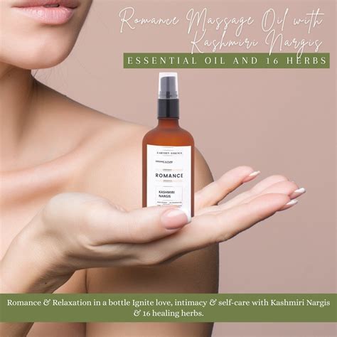 Luxurious Body massage Oil ROMANCE / LOVE – with Kashmiri Nargis Essen ...