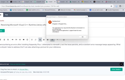 Image result for Microsoft Visual C Runtime Library Error