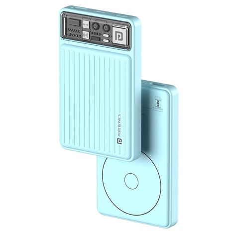 Portronics Luxcell Wireless Mini 10k 10000mAh 15W Magnetic Wireless ...