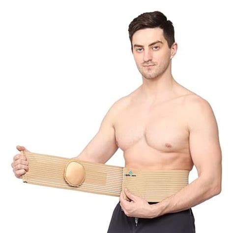 Umbilical Hernia Belt for Men and Women - Abdominal Support Binder with Compression Pad - Belly ...