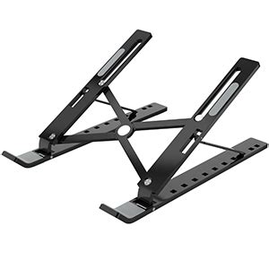 ELV Direct Tabletop Laptop Stand for Desk, Adjustable Portable Aluminum ...