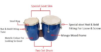 Gold Rush E Natural Base Scale Professional Bamboo Flute (Bansuri) 30.5 ...