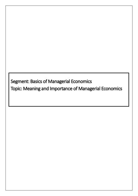 Segment-1 Notes - Lecturer - Prof KM Pai - Segment: Basics of ...