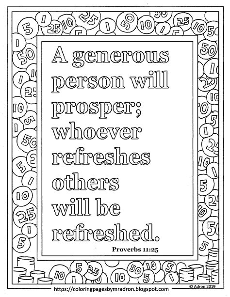 25 Free Printable Bible Verse Coloring Pages - pietercabe