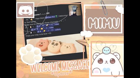 Image result for Mimu Bot Welcome Tutorial