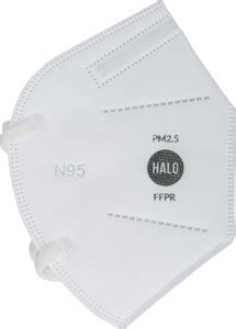 Halo Face Mask N-95 Masks without Breathing Valve 5 layer Filtration ...