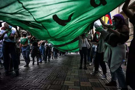 Thousands of women march for abortion rights in Latin America- The ...
