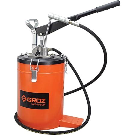 GROZ V Series Bucket Grease Pump 10 KG VGP/10A : Amazon.in: Industrial ...