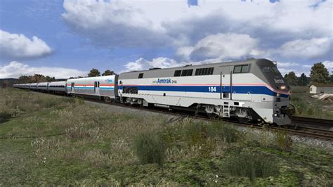 Amtrak Phase IV Heritage Unit #184 - Train Sim Community