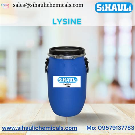 Lysine | Manufacturers & Exporters from Vasai Mumbai India | Sihauli ...