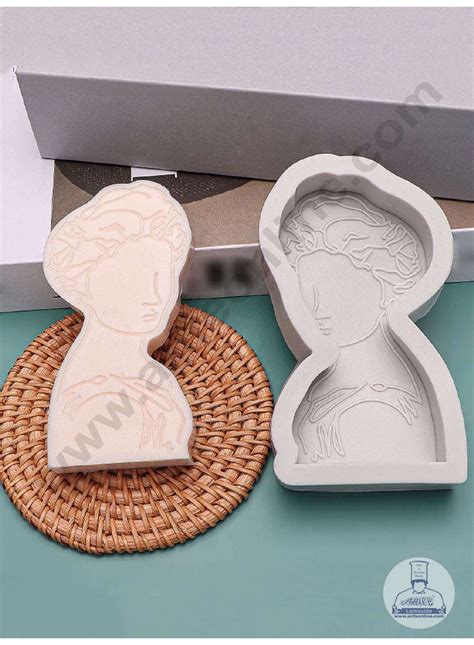 Home CAKE DECOR™ 3D Silicon 1 piece Portrait Sculpture Shape Silicon ...