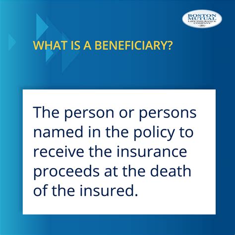 Insurance Terms - Beneficiary & Premium | Boston Mutual Life Insurance ...