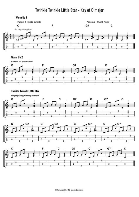 Twinkle Twinkle Ukulele Chords