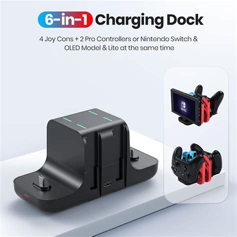 NEWDERY Controller Charger Dock for Nintendo Switch India | Ubuy