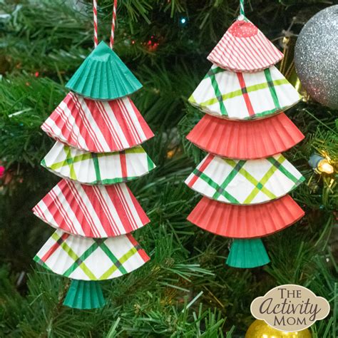 Christmas Tree Ornaments Crafts For Kids