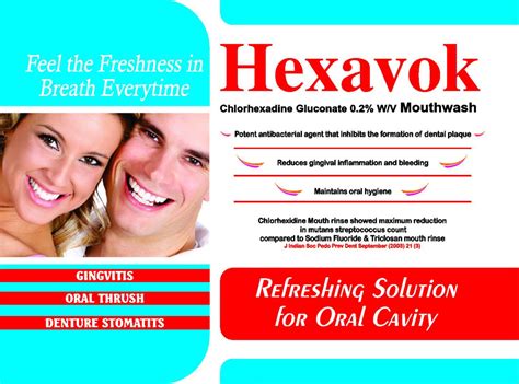 Hexavok 0.2% Mouth Wash | Uses, Benefits, Price | Apollo Pharmacy