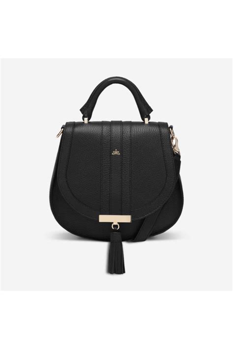 DeMellier London The Mini Venice Grain Leather Bag - Black | Garmentory