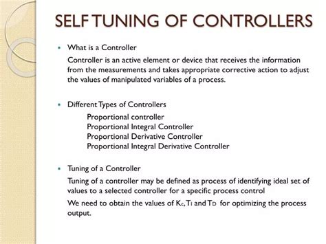 Image result for Tuning of Controllers Video Lecture