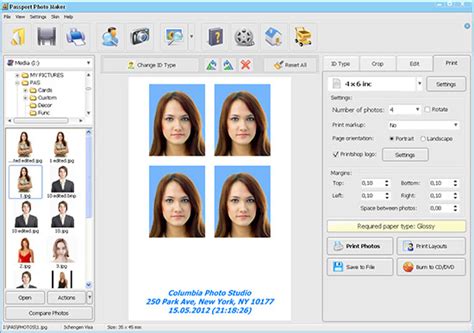 Passport Photo Maker - Screenshots