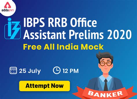 IBPS RRB Office Assistant Prelims All India Free Mock Test Is LIVE ...