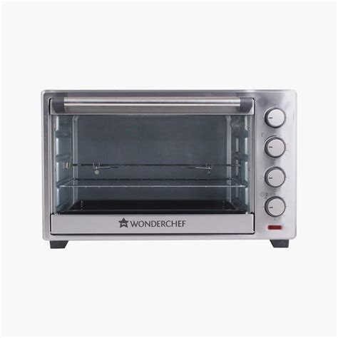 Buy WONDERCHEF Silver Stainless Steel Oven Toaster Griller from ...