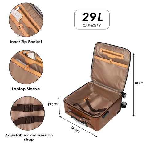 Clownfish Elite Series Laptop Trolley Bag | Overnighter Trolley Bags w ...