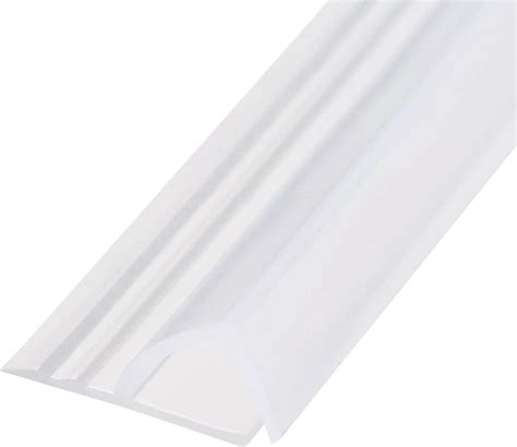 Buy uxcell Frameless Glass Shower Door Sweep - Door Bottom Side Seal ...