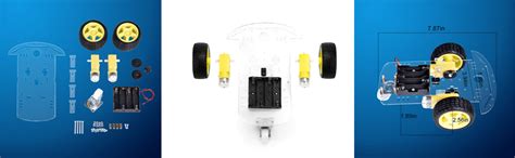 Buy SCRIPTRONICS® Smart Robot Car Chassis Kit with Motors, Speed ...