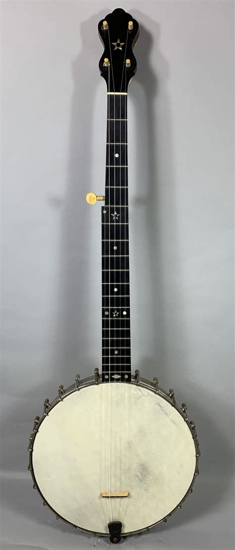 Unbranded Five String Banjo - 1880s - Spruce Tree Music