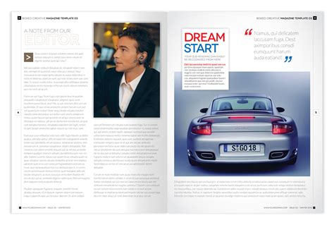 Image result for Magazine Page Layout InDesign
