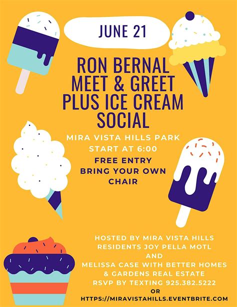 MEET & GREET WITH RON BERNAL MAYOR CANDIDATE FOR ANTIOCH, Mira Vista ...