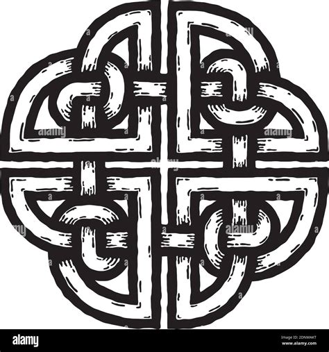 Celtic Shield Knot Vector