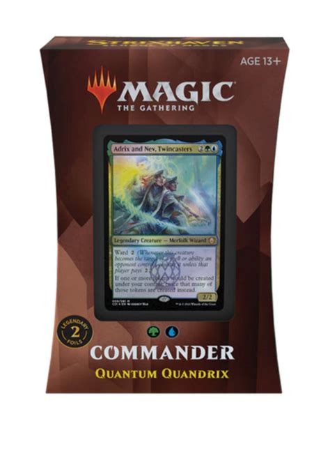Commander 2021 Decks - Strixhaven School of Mages – Mythicos