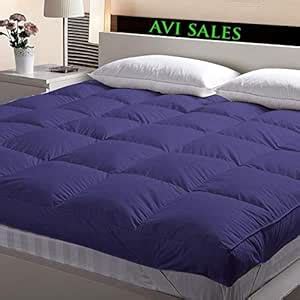 Buy Avi 2500 GSM Large Queen Size Bed Microfiber Mattress Padding ...