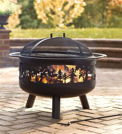 Wood Burning Fire Pit For Backyard at Bella Bright blog