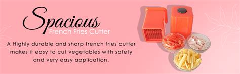 MG CHOICE Plastic & Stainless Steel |French Fries| Cutters |Potato ...
