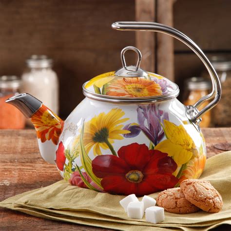 Tipsy Garden Tea Kettles