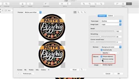 How to Set CorelDRAW to Vector 的图像结果