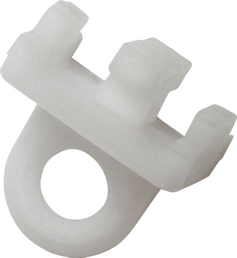 GARDINIA Locking device for curtain rails white 6 pieces - Berger Camping