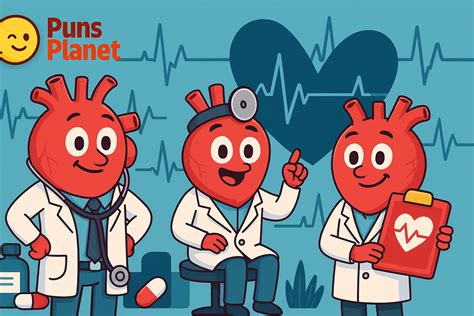 200+ Funny Cardiology Puns & Jokes That Will Steal Your Heart ️ - Puns ...