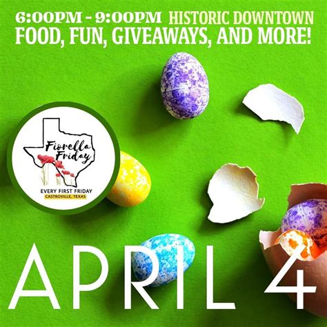 Fiorella Friday - April 4th , Fiorella Street, Castroville, TX, 4 April ...