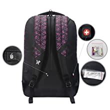 Buy Arctic Fox 35 Liters Unicorn Pink Bloom Backpack at Amazon.in
