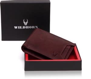 WILDHORN Men Casual, Formal Brown Genuine Leather Wallet Brown Antique ...