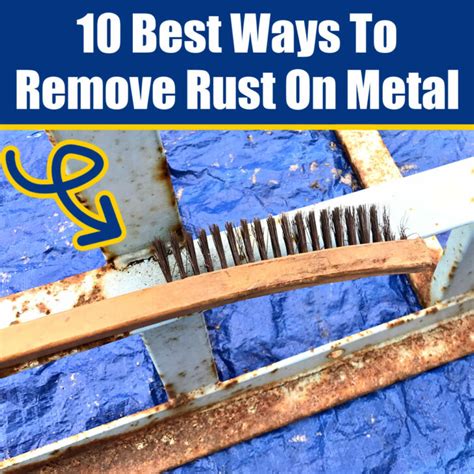 How to Get Heavy Rust Off Metal 的图像结果