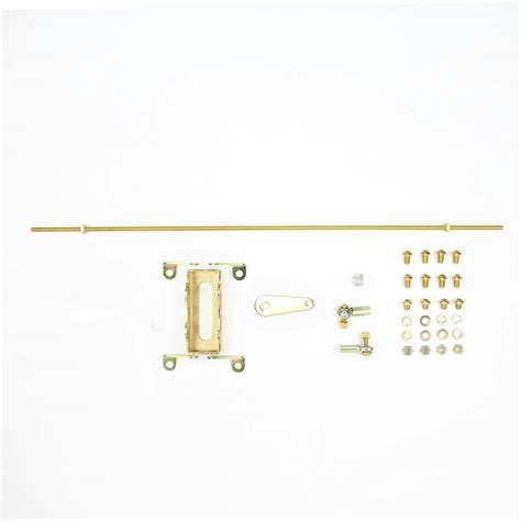 Lokar FM4L80JQB Floor Mount Shifter, GM 4L80E, 12 Inch Bend