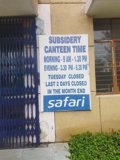 Menu at CISF 8TH RB JAIPUR(SUB CANTEEN/CPC MASTER CANTEEN, Jaipur