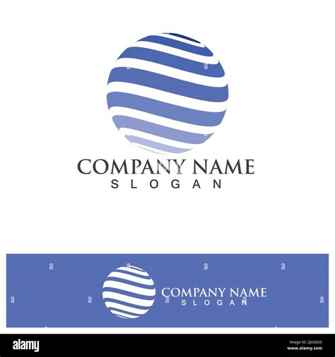 World globe logo and symbol vector Stock Vector Image & Art - Alamy