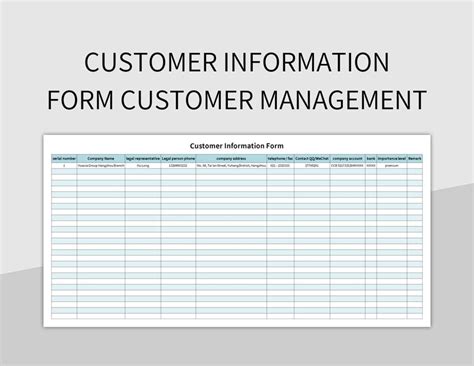 Customer Information Capture Form 的图像结果